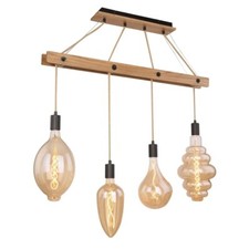 Lampadario In Legno Naturale
