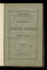 Elementi di diritto penale.