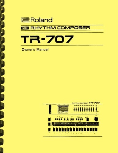 Roland 707 rhythm - roland, composer