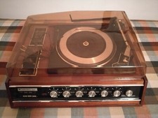 GIRADISCHI VINTAGE GARRARD 60B / READER'S DIGEST HOMESTEREO HS 2005 AMPLIFICATO