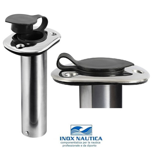 Portacanna inox 316 incasso - portacanna,