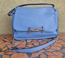 BORSA FINTA PELLE STAMPATA CON CHIUSURA CLIP - DOPPIA TASCA INTERNA