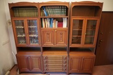 Mobili soggiorno di artigianato brianzolo anni '60 ben conservati e coordinati