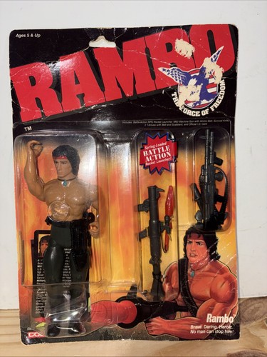 Modellino coleco rambo vintage - modellino,