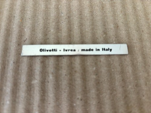 Macchina scrivere olivetti - da,