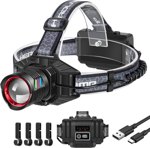 Torcia frontale led - torcia,