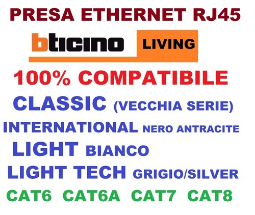 Bticino living presa ethernet - bticino,