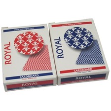 Carte da gioco Dal Negro Treviso Royal Setup rosso/blu poker indice STD*