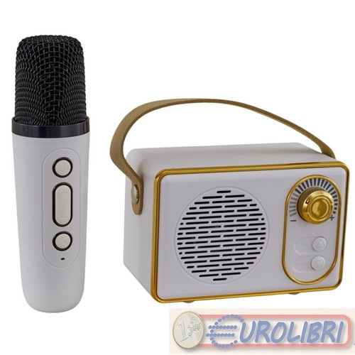 Karaoke magic radio bianco - karaoke,