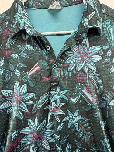 Retro rifle hawaiian drip - retro,