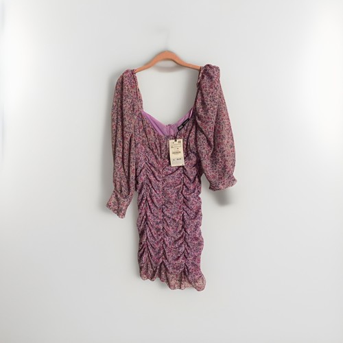 Abito floreale zara rosa - abito, e