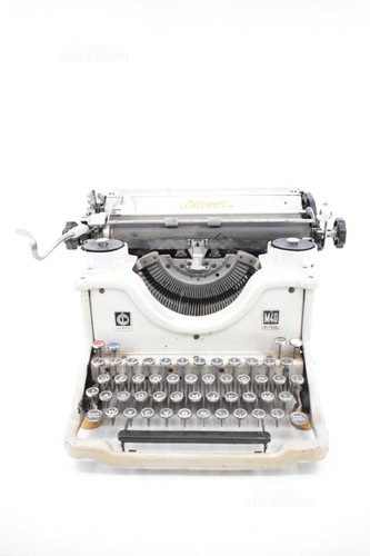 Olivetti typewriter white - m,