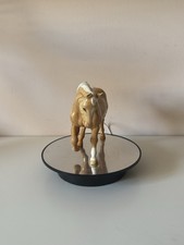 Statuetta di cavallo palomino in porcellana della Beswick