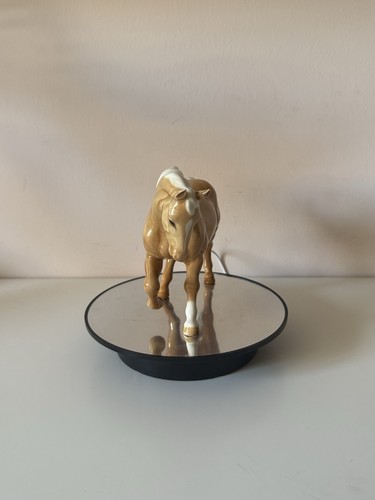 Statuetta cavallo palomino - di,