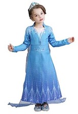 Costume da principessa per bambina Carnevale Elsa Travestimenti 2 L.40105