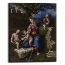 Raffaello sacra famiglia