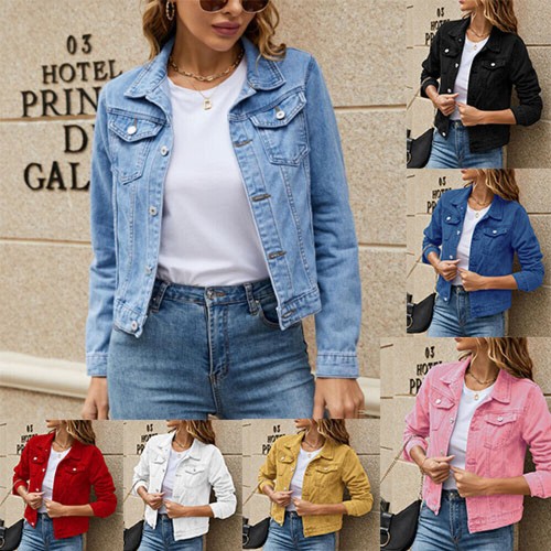 Giacche denim donna jeans