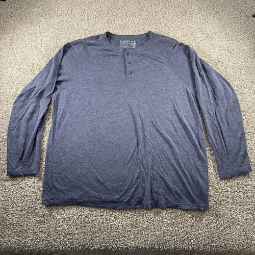 Faherty camicia uomo blu - camicia,