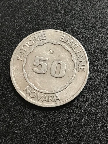 Gettone fattorie emiliane - 50,