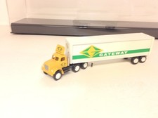 Winross White 9000 Gateway con rimorchio per furgone. Nuovo con scatola, su misura