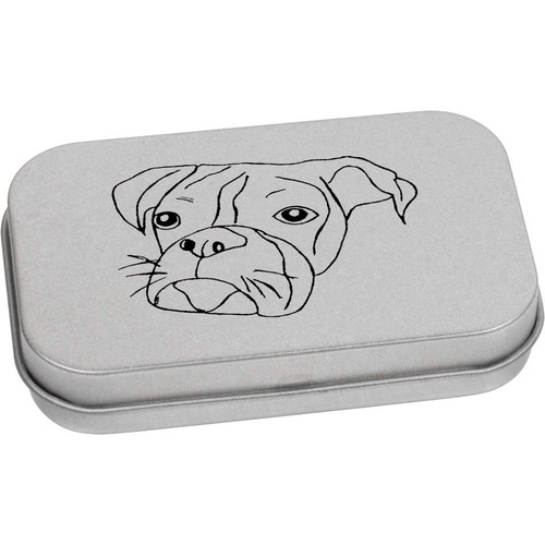 Boxer dog face scatola - 'boxer,