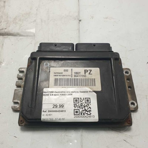96417290 centralina ecu motore - centralina,