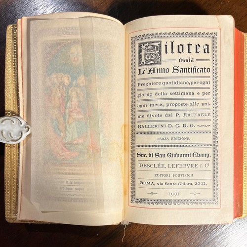 Filotea ossia anno - filotea, l’anno