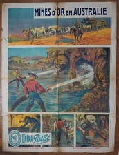 Affiche cinéma muet MINES