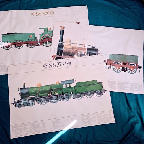 Train locomotive tender prints - tender,