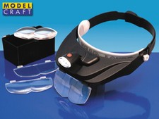 Kit lente d'ingrandimento con luce a Led LC1765 - modelcraft modellismo
