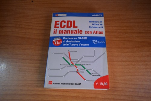 Ecdl manuale con atlas - manuale,