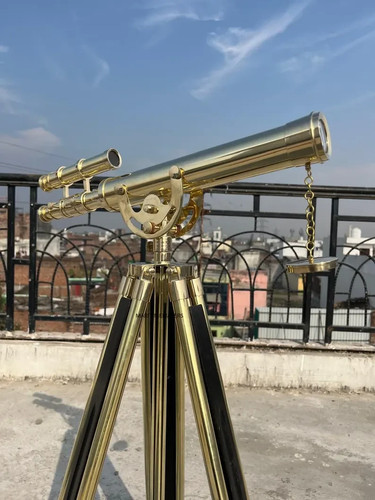 Telescopio vintage ottone - in,