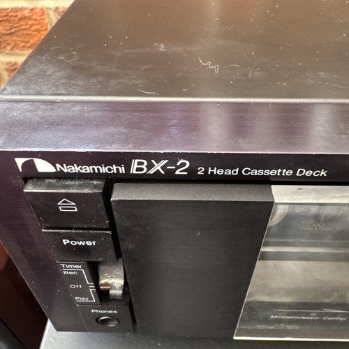 Nakamichi black cassette - bx-2,