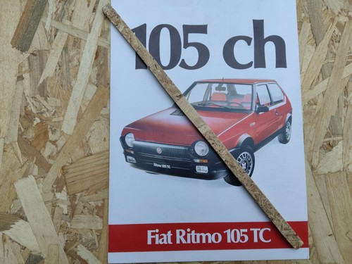 Depliant fiat ritmo - fiat,