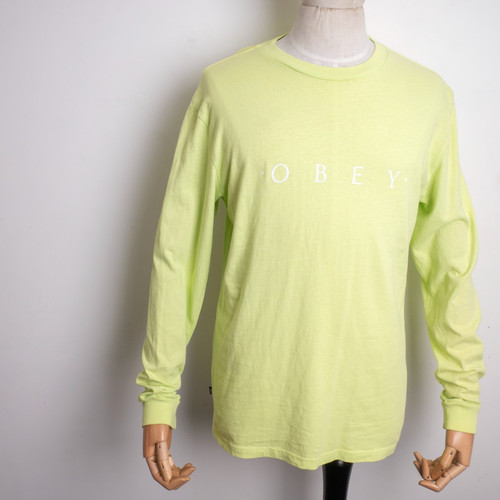 Shirt obey uomo verde - obey,