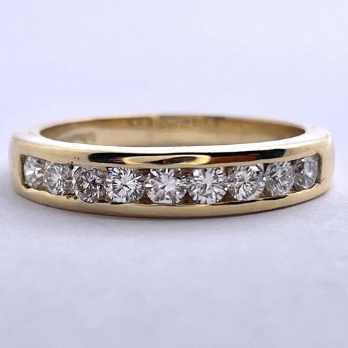 Anello eternity 18ct oro - 1/2,
