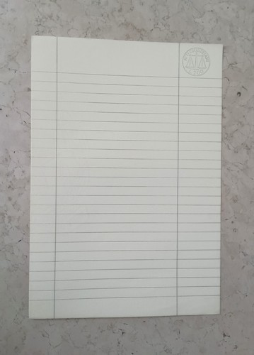 Foglio bollo atti - foglio,