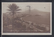 Cartolina Napoli Panorama della Città Visto dalla Tomba di Virgilio Q1511
