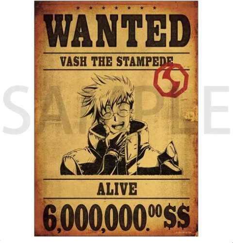 Trigun stampede vash the - stampede,
