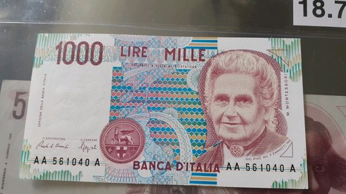 1000 lire fds montessori - 1000,