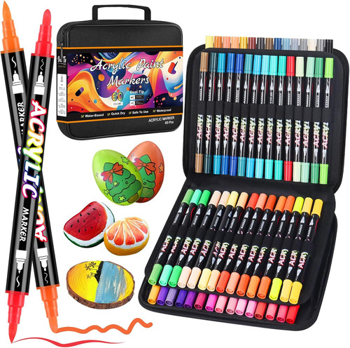 Pennarelli acrilica colori - 60,