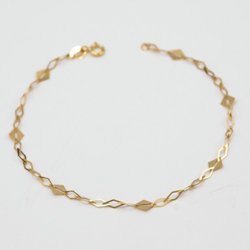 Bracciale rombi oro - a,