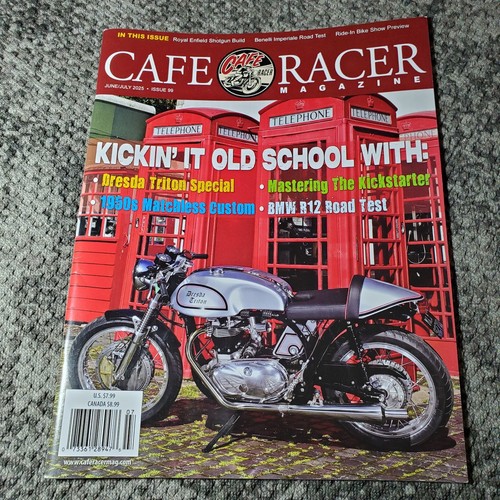 Cafe racer magazine - magazine, june/july