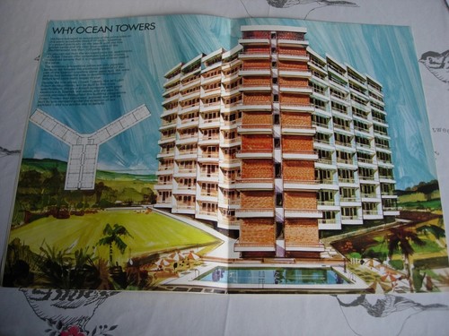 1971 ocean towers - ocean,