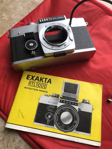Corpo fotocamera exakta rtl - corpo,
