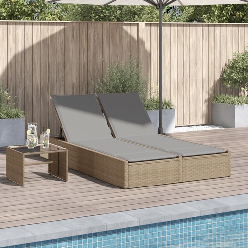 Double sun lounger - double,