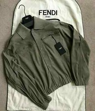 FENDI BOMBER PELLE SCAMOSCIATA