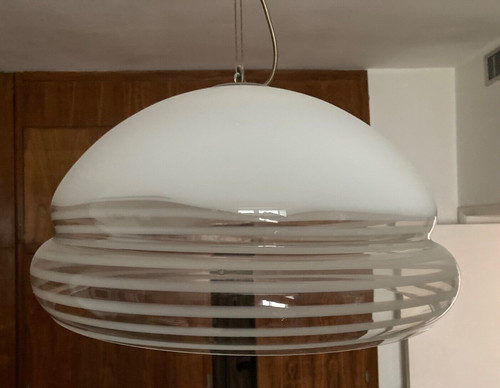 Lampadario vintage vetro - vintage,