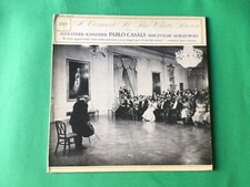 PABLO CASALS Concerto alla Casa Bianca . Kennedy . Columbia 1961 . Nm