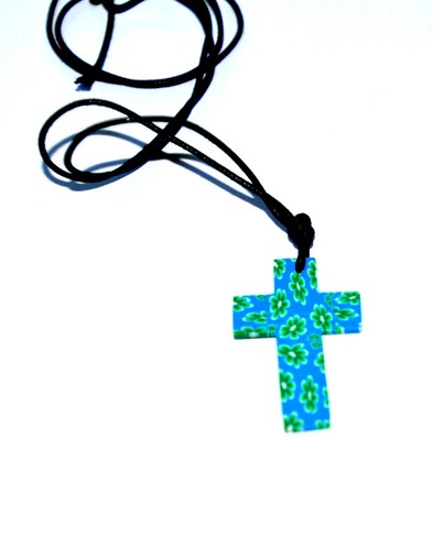 Collana con ciondolo - , croce